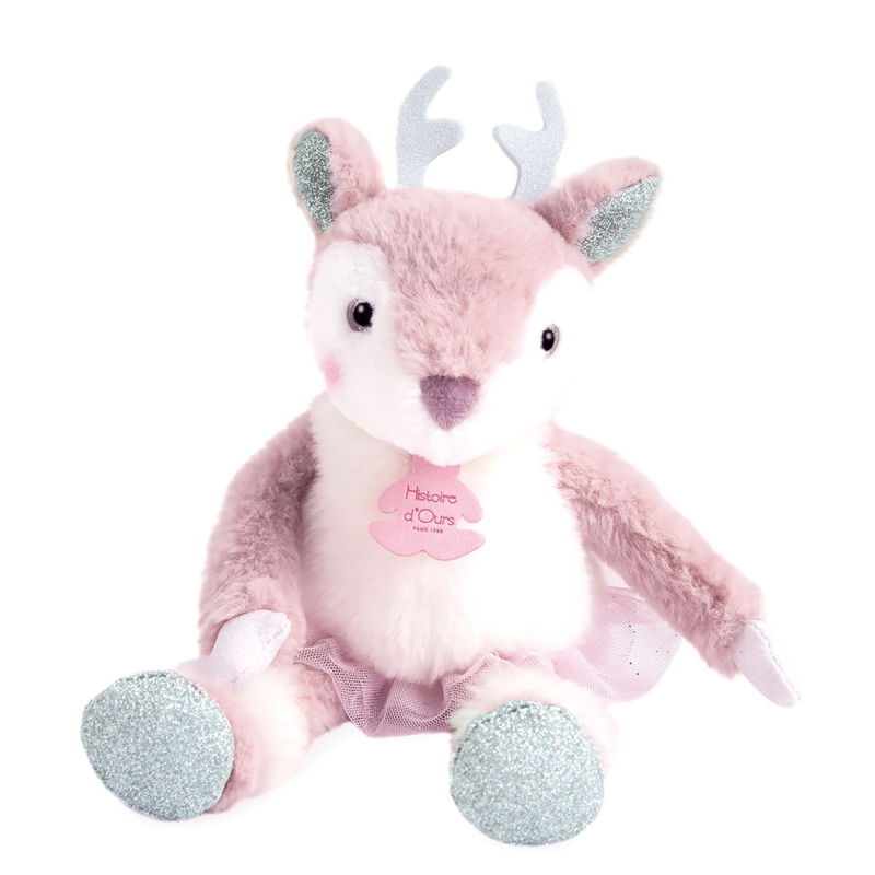  twist eléa the moose pink baby comforter - 35 
